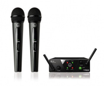 AKG WMS40 MINI2 dual system med 2 x håndsender