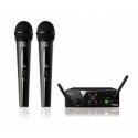 AKG WMS40 MINI2 dual system med 2 x håndsender