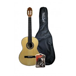 Valencia Guitarpakke  Natur Satin