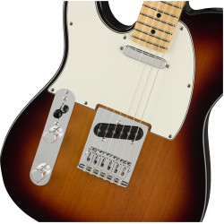 Player Telecaster® Left-Handed, Maple Fingerboard, 3-Color Sunburs