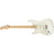 Player Stratocaster® Left-Handed, Maple Fingerboard, Polar White