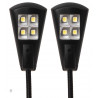 K&M 12246 Double 4 LED Flexlight Nodelampe