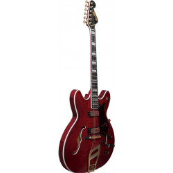 Hagström 67' Viking II - Wild Cherry Transparent