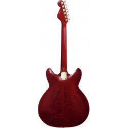 Hagström 67' Viking II - Wild Cherry Transparent