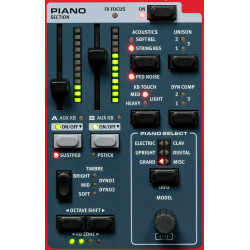 NORD STAGE 4 88  88 fuldvægtede Triple Sensor tangenter