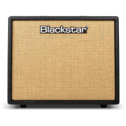 Blackstar Debut 50R Black  50W Guitar Combo med 2 kanaler, digital rumklang og 5W mulighed til øvebrug.