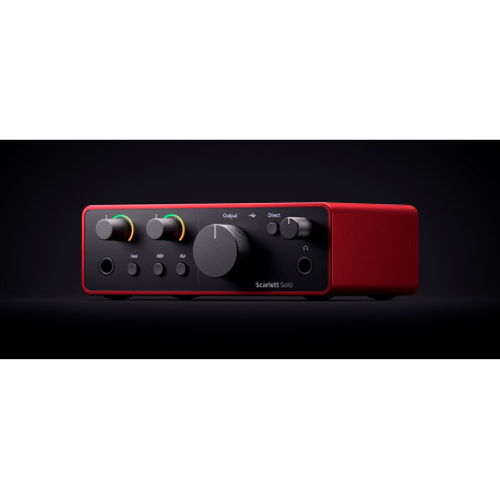 Nyhed! SCARLETT4-SOLO  2-in, 2-out interface