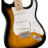 Squier Sonic® Stratocaster®, Maple Fingerboard, White Pickguard, 2-Color Sunburst