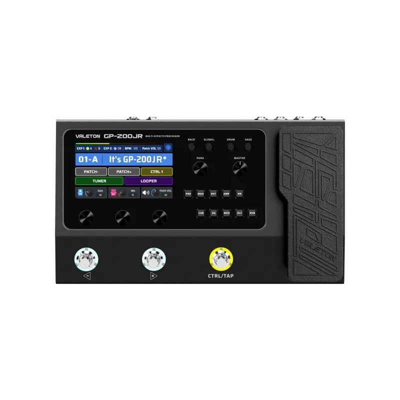 Valeton GP-200JR guitar-multieffekt-pedalboard