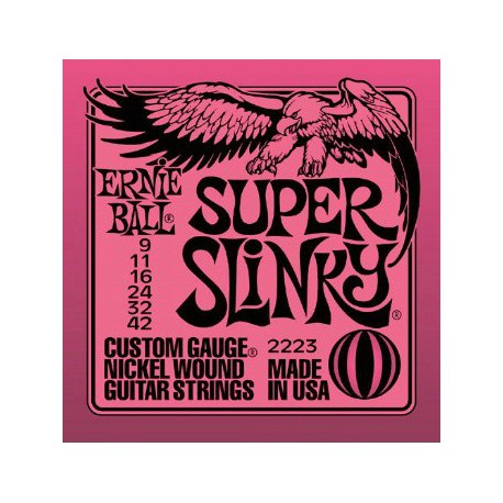 Ernie Ball Super Slinky 2223 9-42 