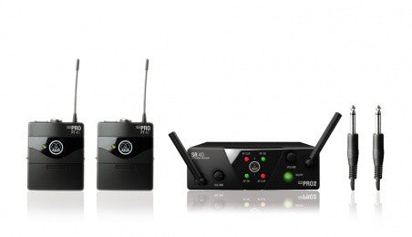 AKG WMS40 MINI2 dual system med 2 x lommesender