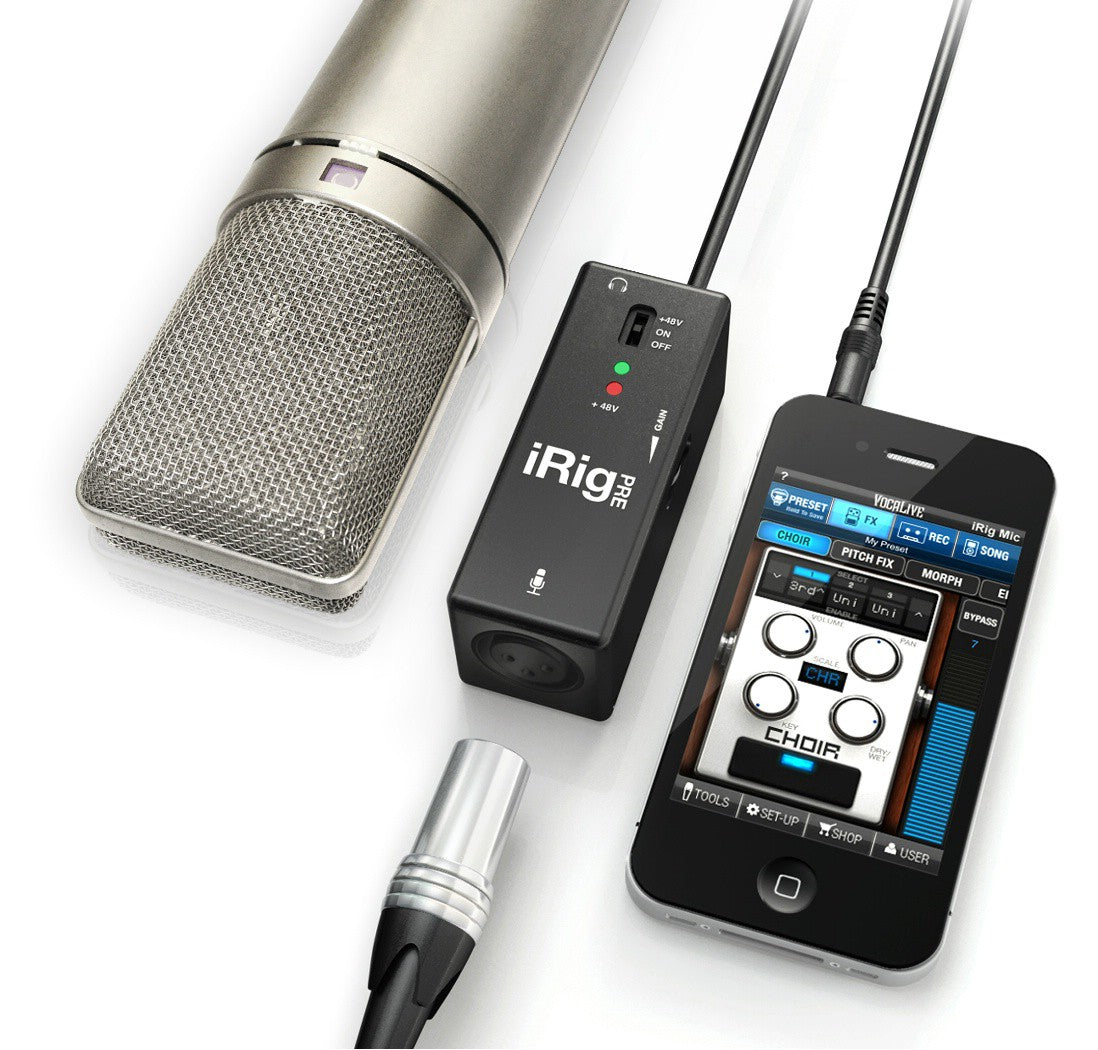 IK Multimedia iRig Pre Mikrofonforforstærker