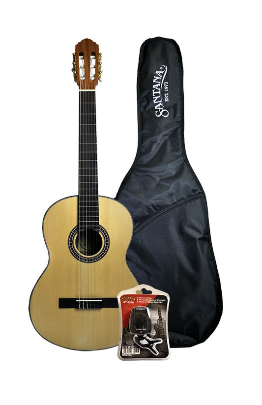 Valencia Guitarpakke  Natur Satin