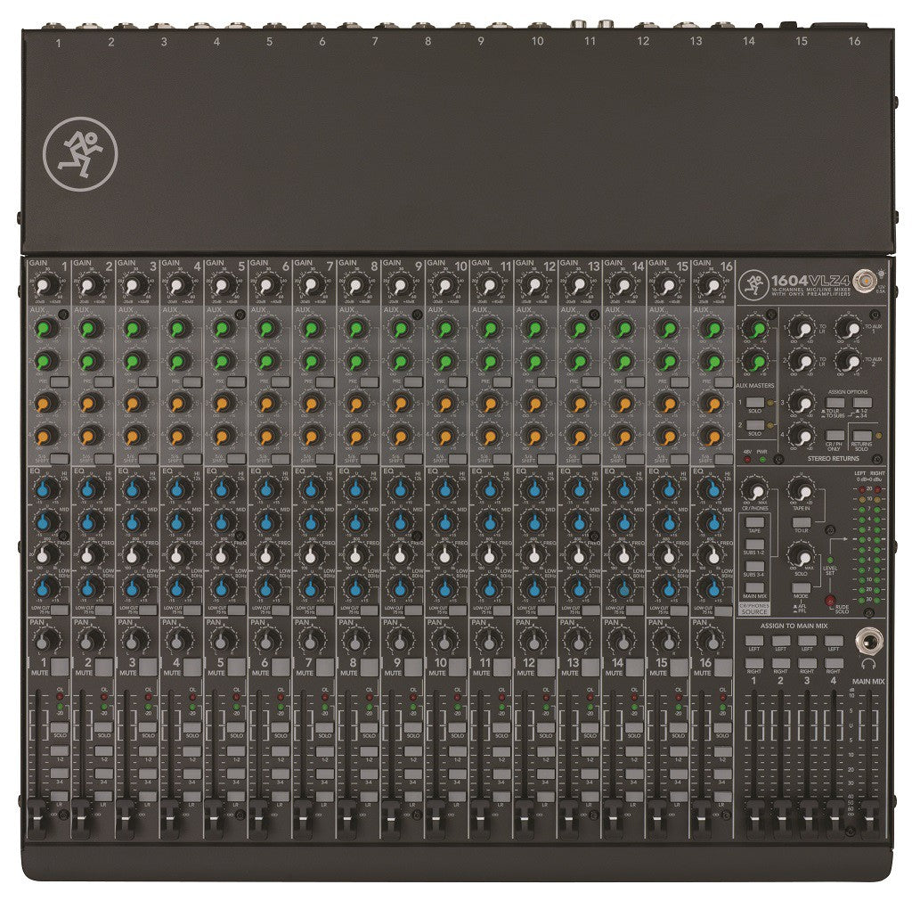 Mackie 1604VLZ4 Mixer 16 kanaler (10 Mic/3 stereo line) 