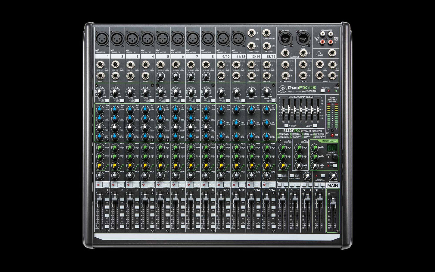 Mackie ProFX16 v2 Mixer 16 kanaler med effekter, USB