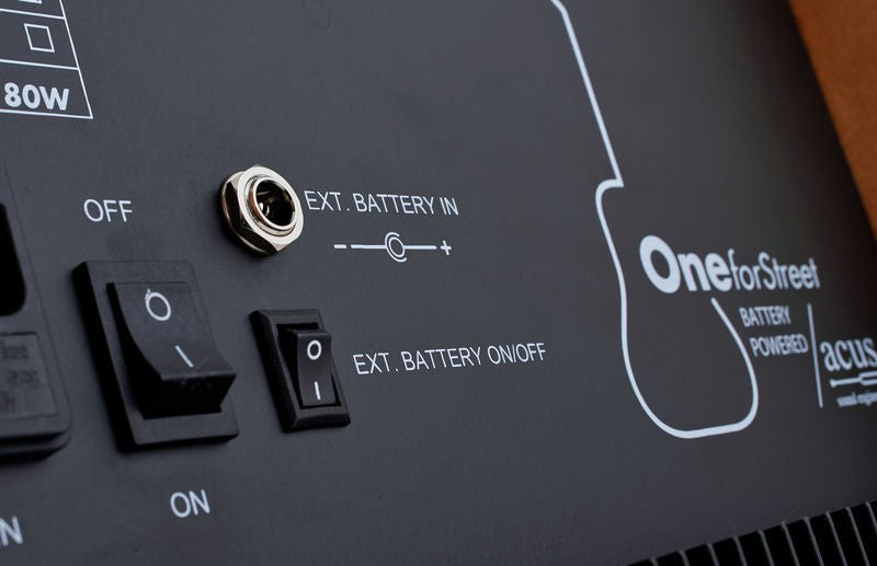 Acus One for Street, Wood  Batteri + Power