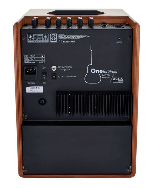 Acus One for Street, Wood  Batteri + Power