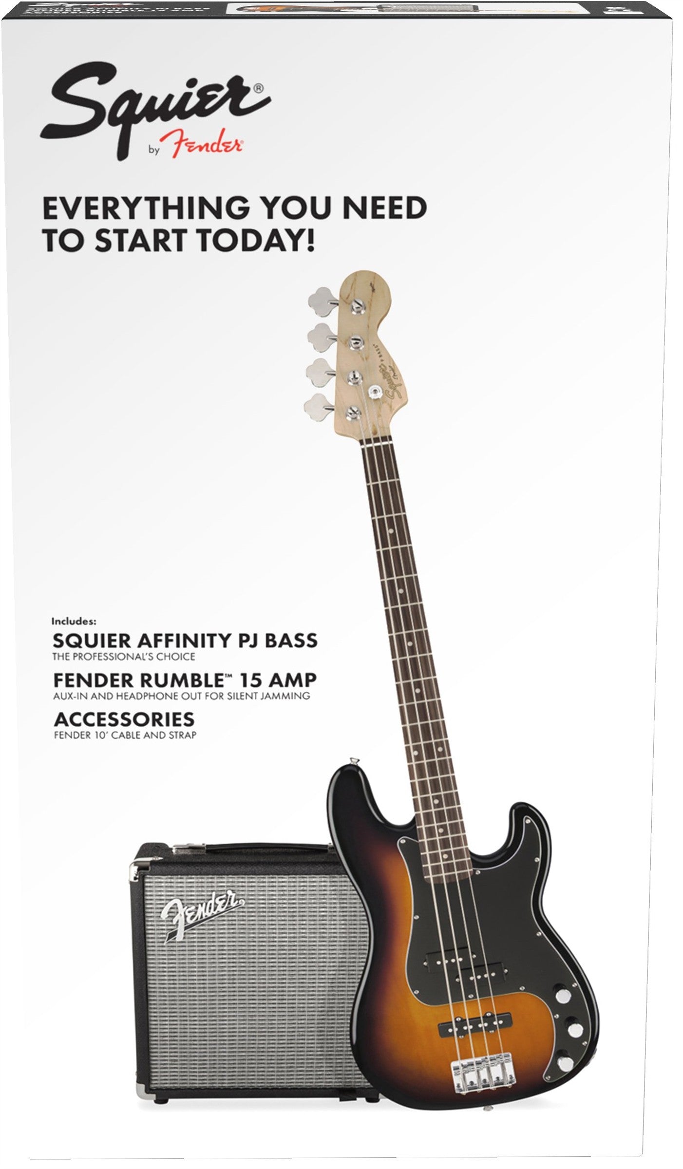 Fender Squier Precision Bass  Black