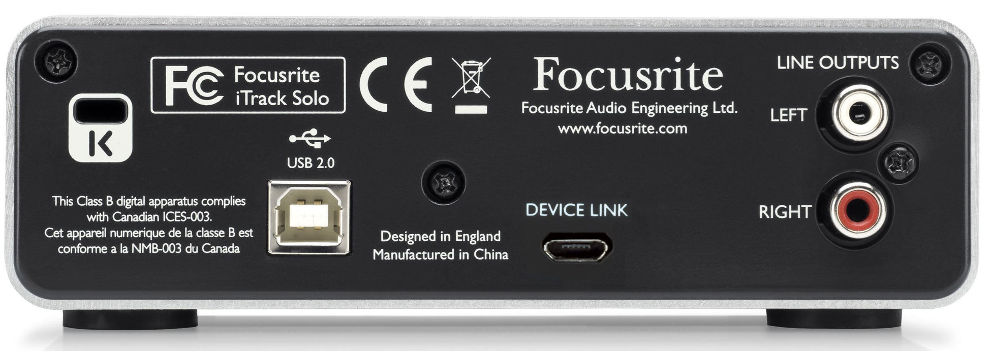 Focusrite iTrack Solo Lightning