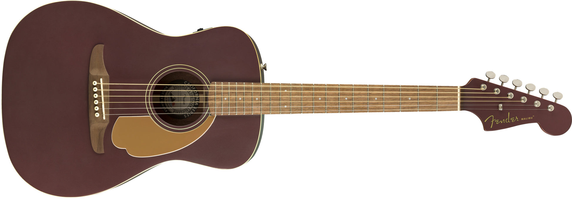 Fender  Malibu Player Burgundy Satin
