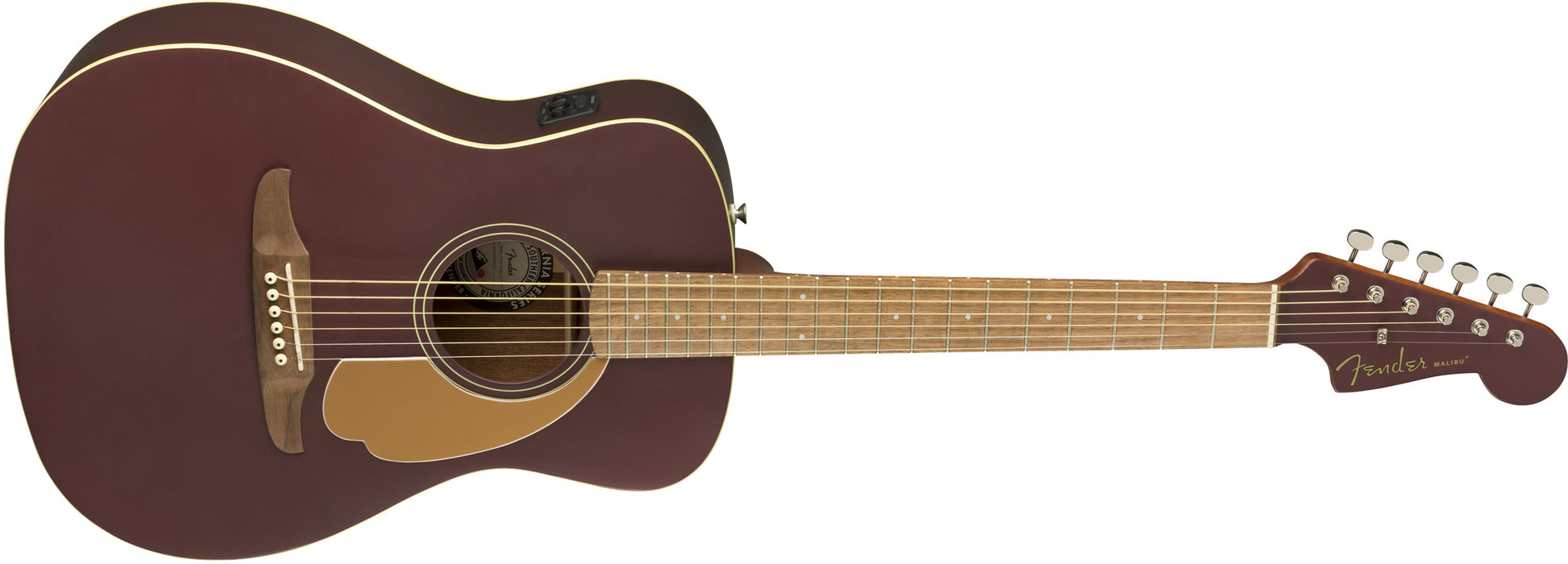 Fender  Malibu Player Burgundy Satin