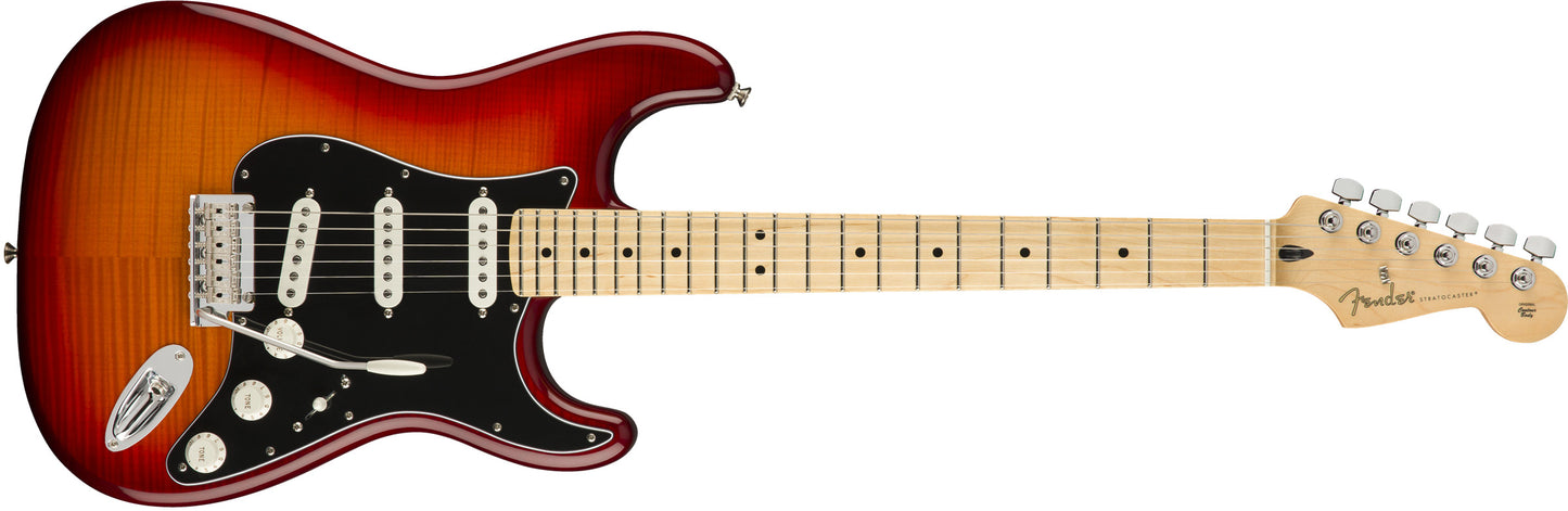 Player Stratocaster® Plus Top, Maple Fingerboard, Aged Cherry Burst
