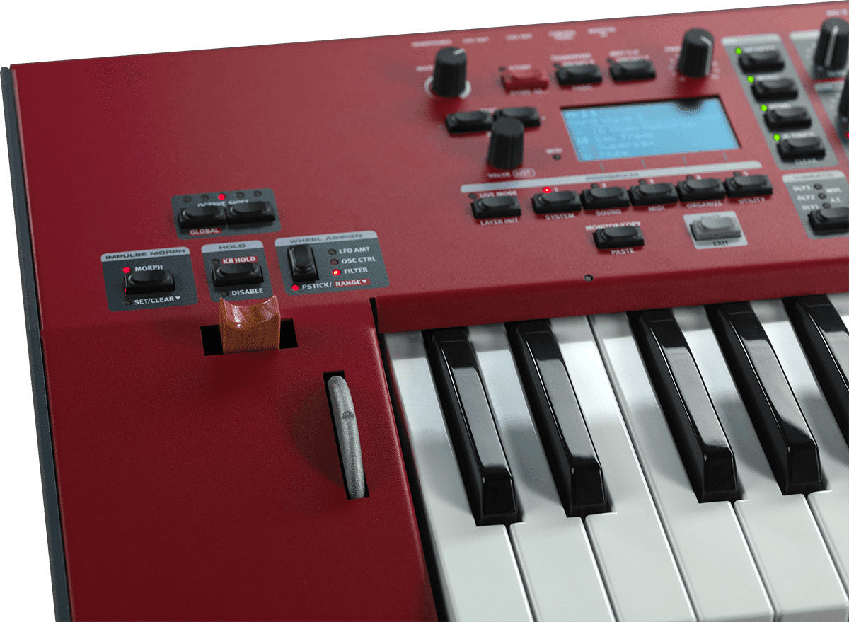 NORD-WAVE2  61 keyboard 4-part synthesizer