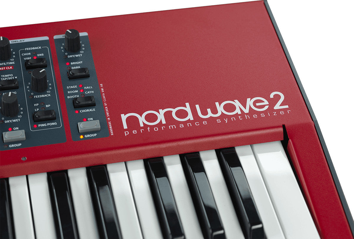 NORD-WAVE2  61 keyboard 4-part synthesizer