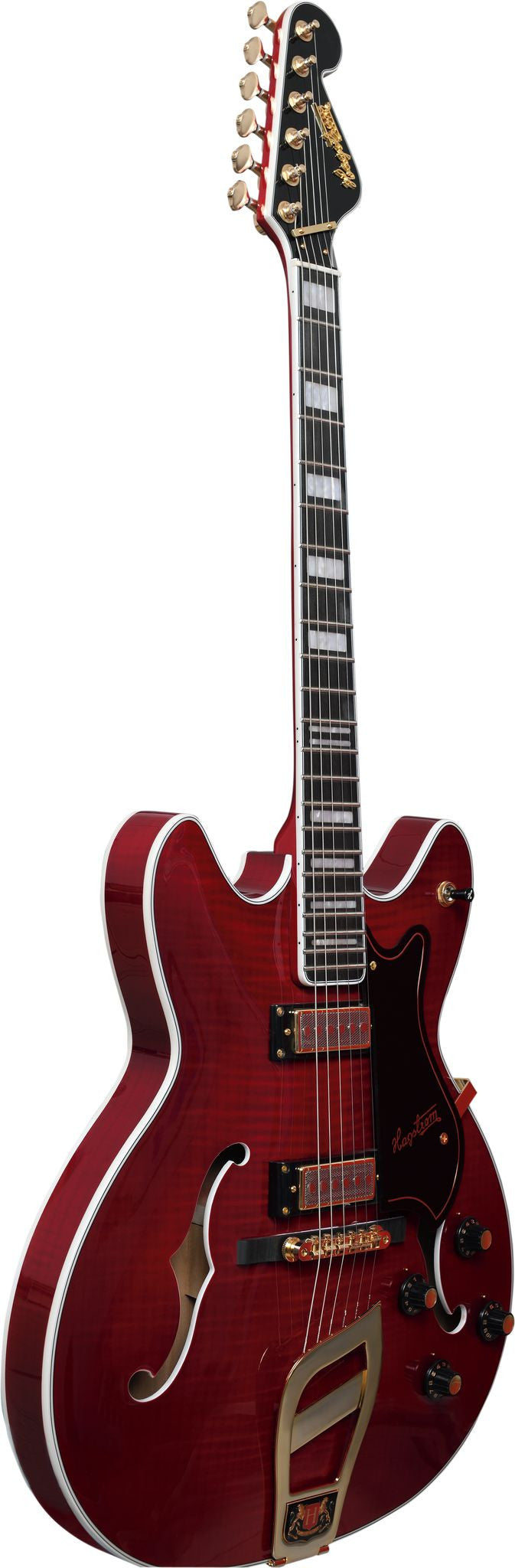 Hagström 67' Viking II - Wild Cherry Transparent