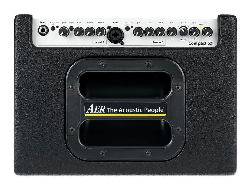 AER Compact 60/4 Forstærker Sort