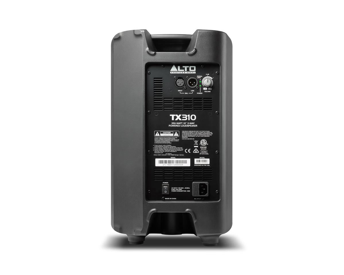Alto TX310 - 350-WATT 10-INCH 2-WAY POWERED LOUDSPEAKER