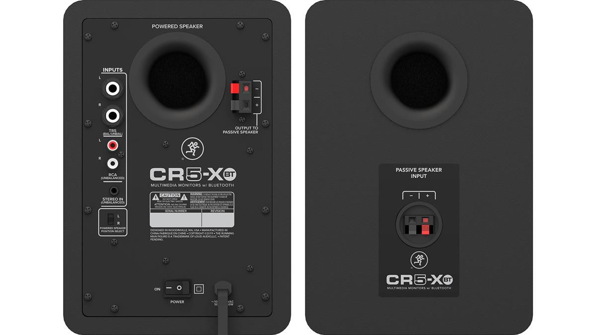 CR5-XBT - 5" Multimedia Monitors with Bluetooth®  Mackie
