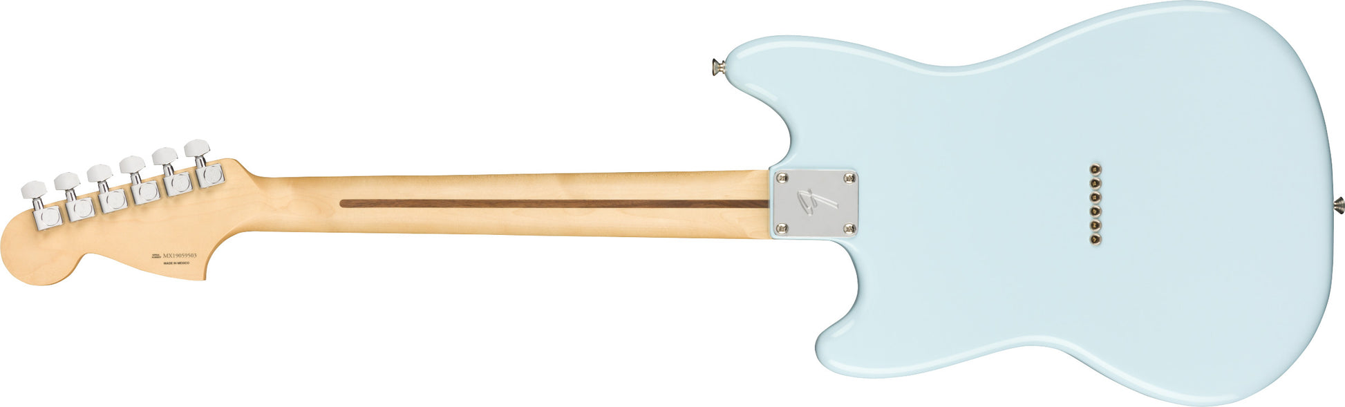 Fender Mustang, Maple Fingerboard, Olympic White