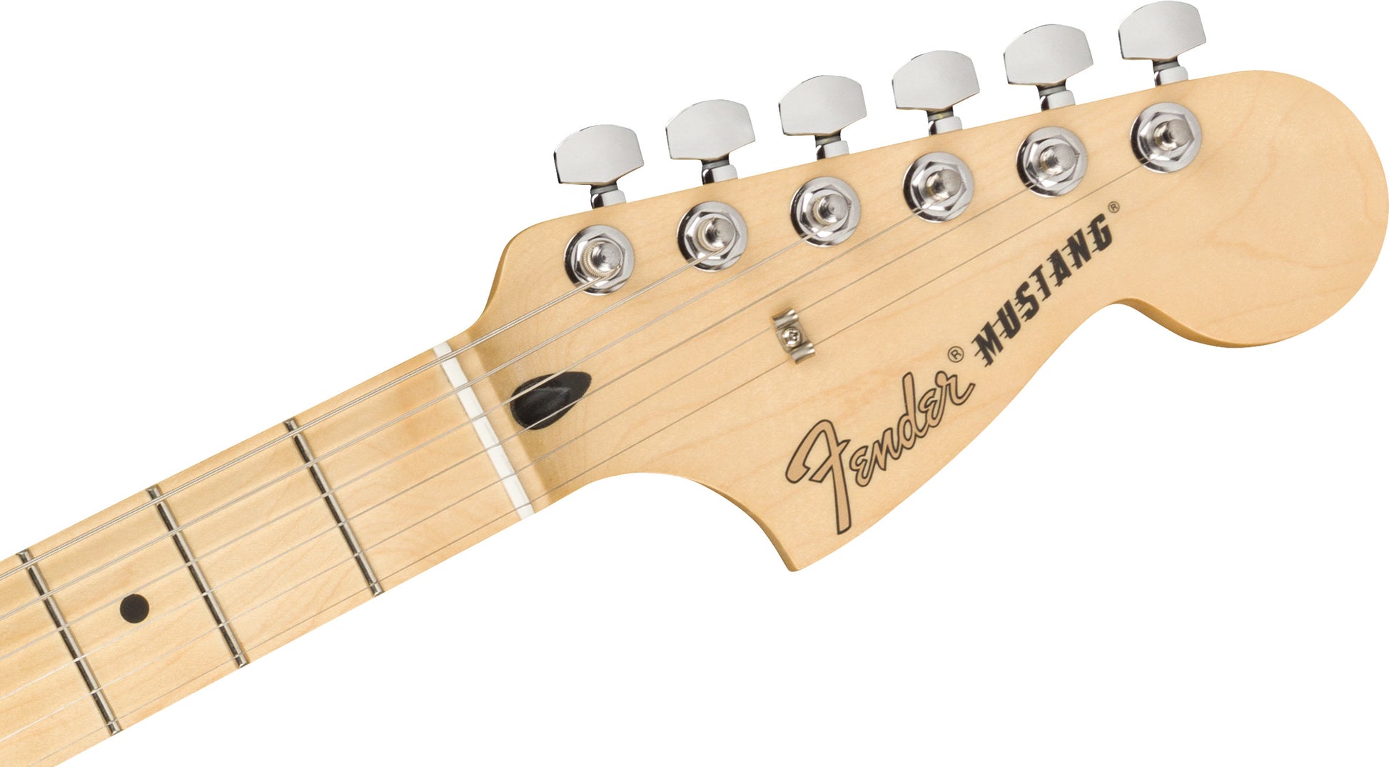 Fender Mustang, Maple Fingerboard, Olympic White