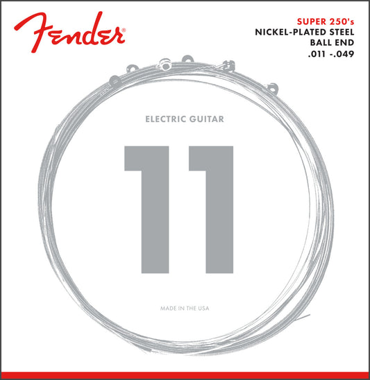 Super 250's Nickel-Plated Steel Guitar Strings