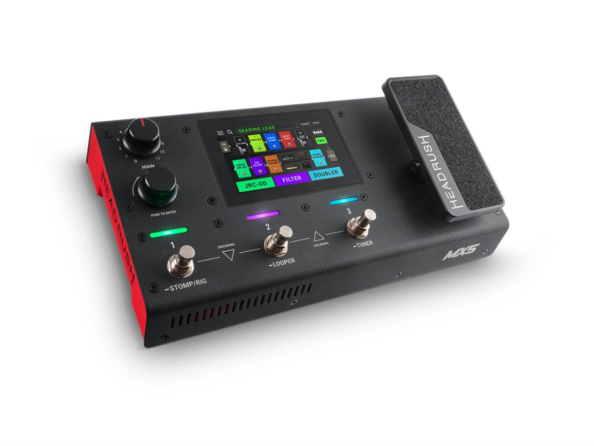 MX5  HeadRush  Ultra-portable amp modelling guitar effect processor