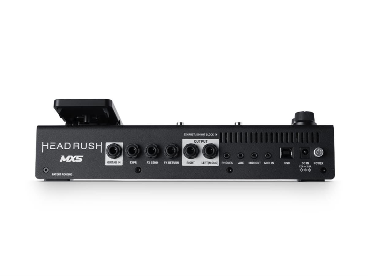 MX5  HeadRush  Ultra-portable amp modelling guitar effect processor
