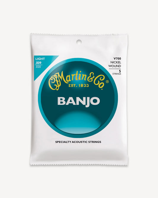 C.F. Martin V700 Vega Banjo 5-String Light (.009 – .009)