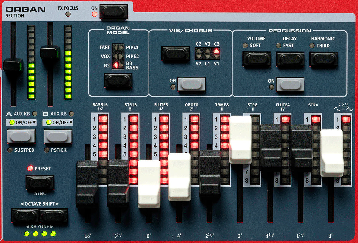 NORD STAGE 4 73  73 fuldvægtede Triple Sensor tangenter