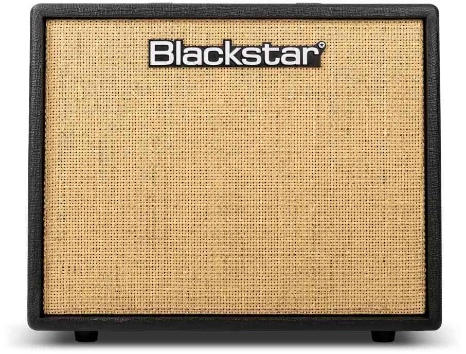Blackstar Debut 50R Black  50W Guitar Combo med 2 kanaler, digital rumklang og 5W mulighed til øvebrug.