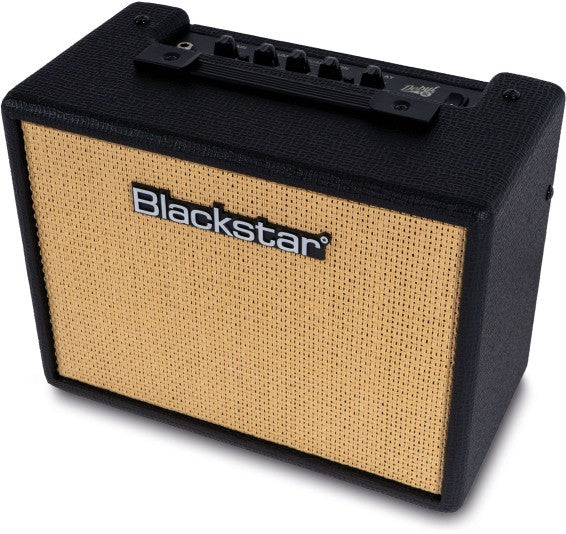 Blackstar Debut 15E Black  15W Guitar Combo med ekko-effekt og kabinet-emulering.