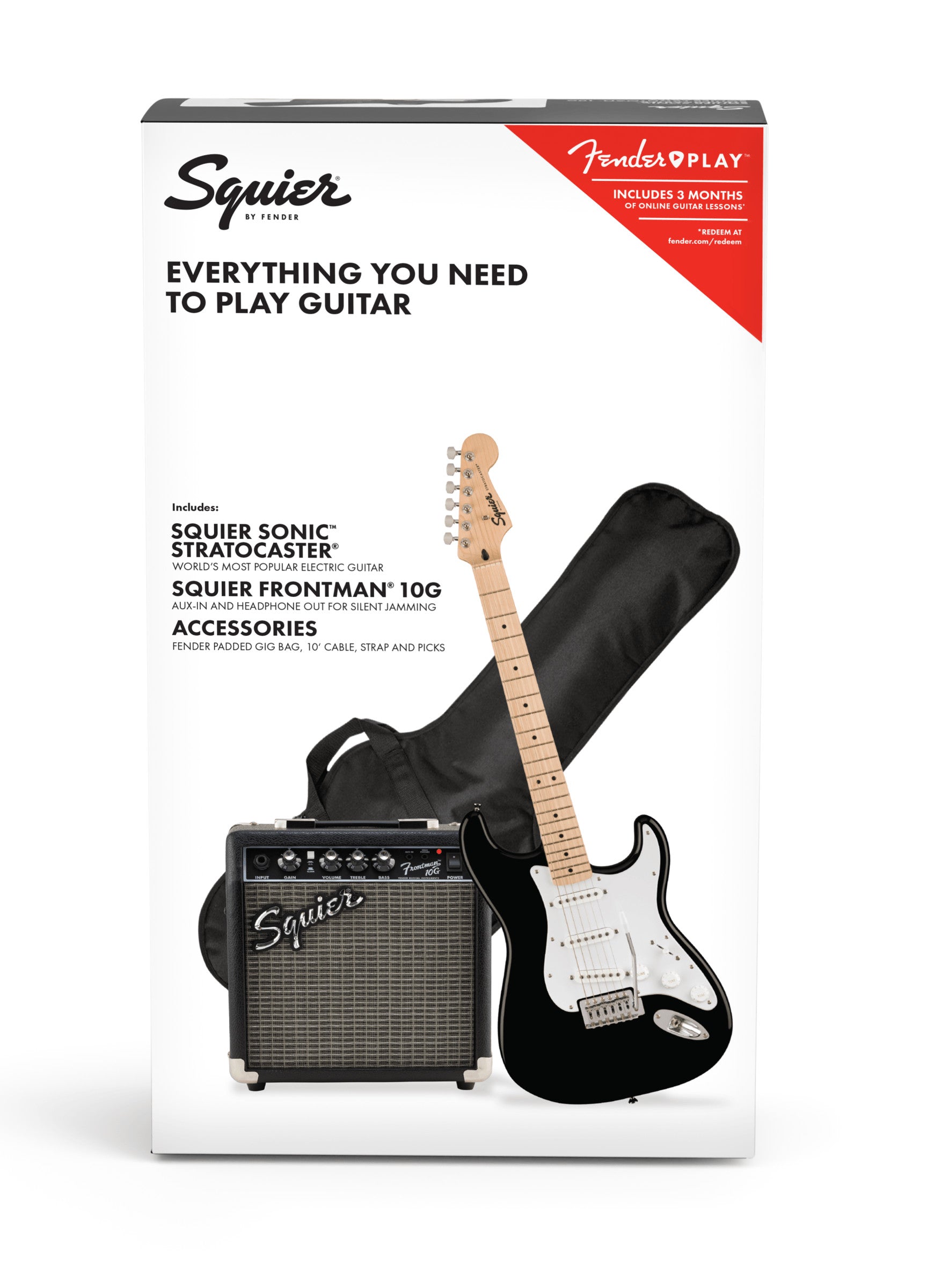 Squier Sonic™ Stratocaster® Pack