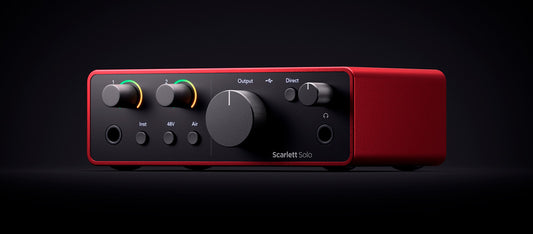 Nyhed! SCARLETT4-SOLO  2-in, 2-out interface