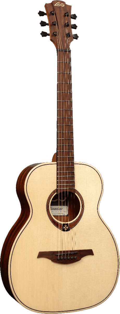 LAG Guitars  TRAVEL SP  Travel guitar, solid Engelmann spruce top
