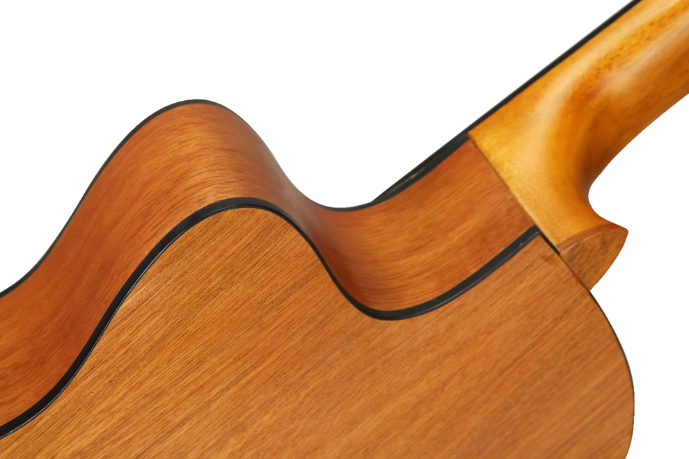 Valencia 4/4 Konzert Gitarre VC304CE Natural