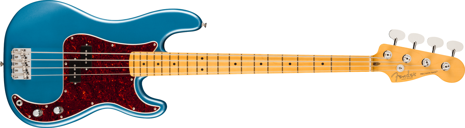American Professional Classic Precision Bass - Faded Lake Placid Blue