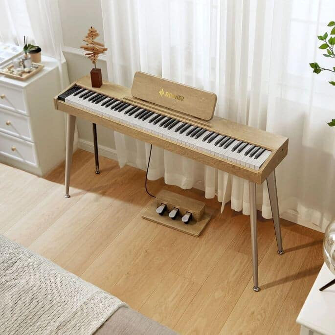 Donner DHP-100 Pro el-klaver beige