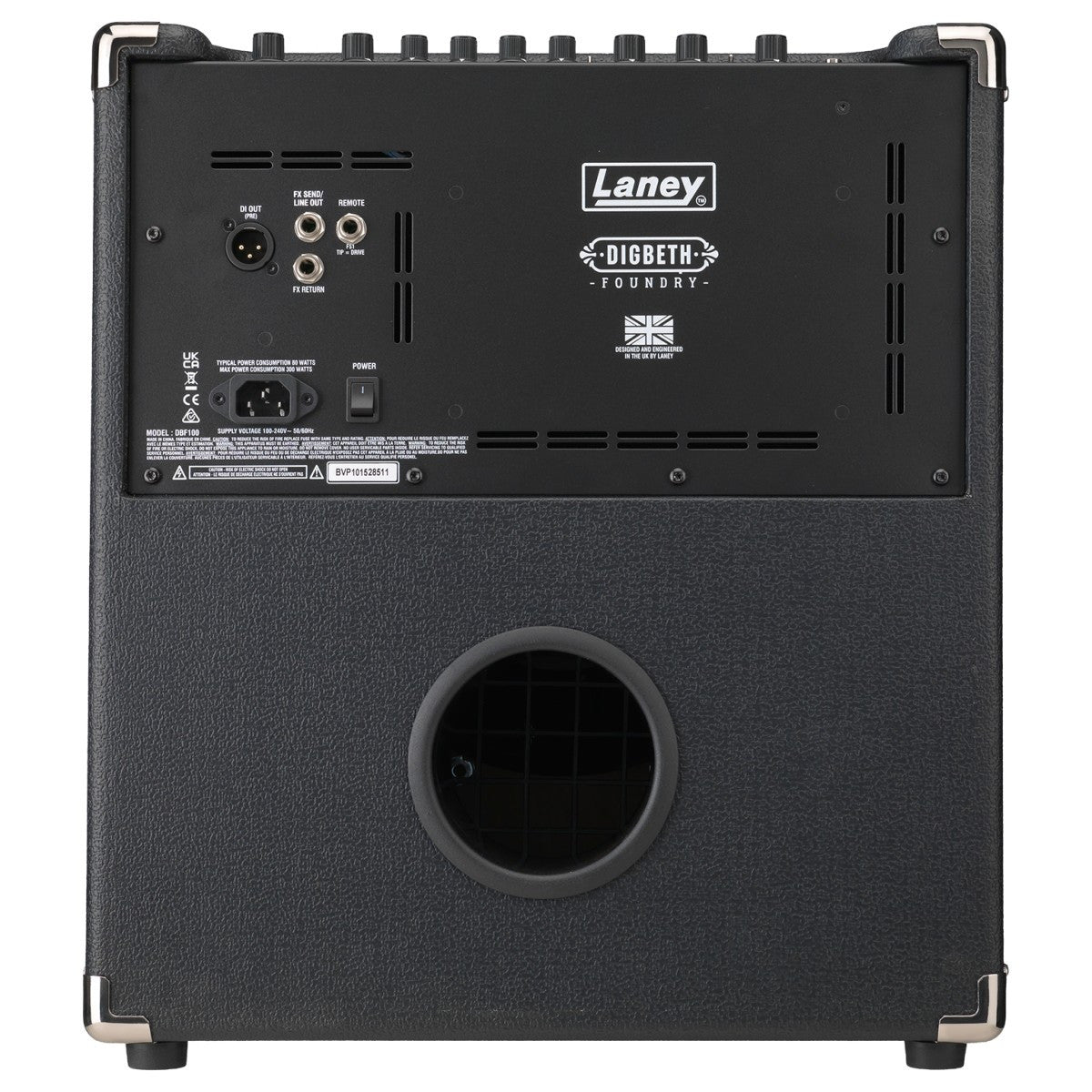 Laney Digbeth Foundry Series DBF100 - Bass Guitar Combo - 1x12" Woofer